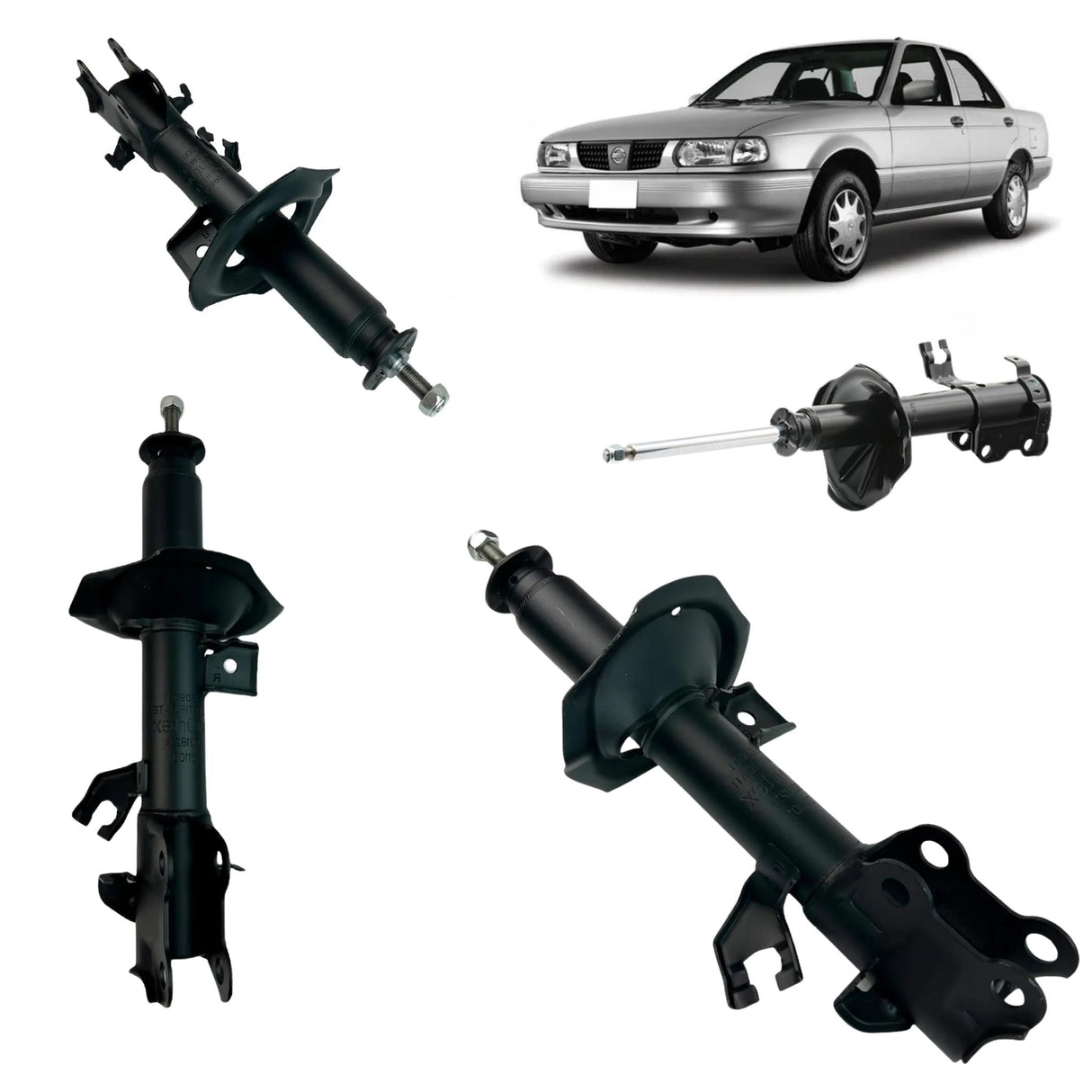 Amortiguador de suspensión Delantero Izquierdo Nissan V16 1999-2010