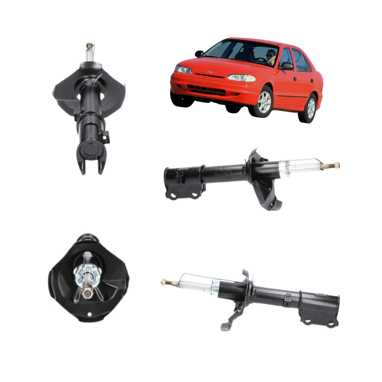 Amortiguador de suspensión Delantero Izquierdo Hyundai Accent 1.3/1.5 1994-1998