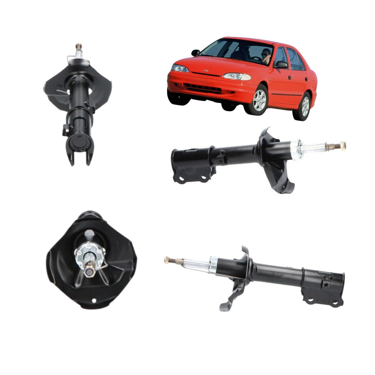 Amortiguador de suspensión Delantero Derecho Hyundai Accent 1.3/1.5 1994-1998