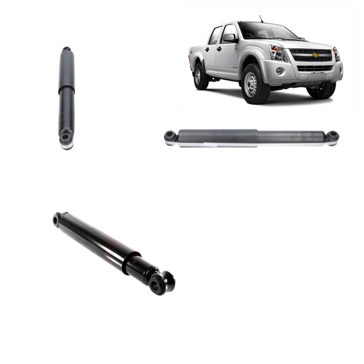 Amortiguador de suspensión Trasero Der-Izq Chevrolet Dmax 2.4 2003-2014