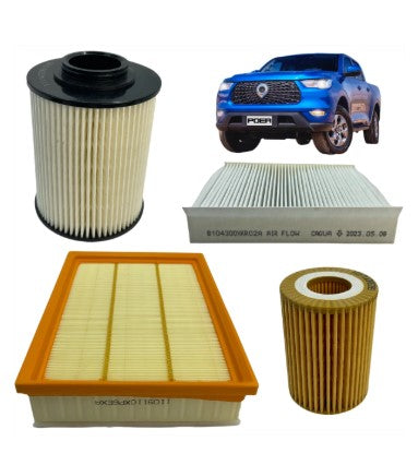 KIT DE FILTROS GREAT WALL POER 2.0 DIESEL 2019-2023