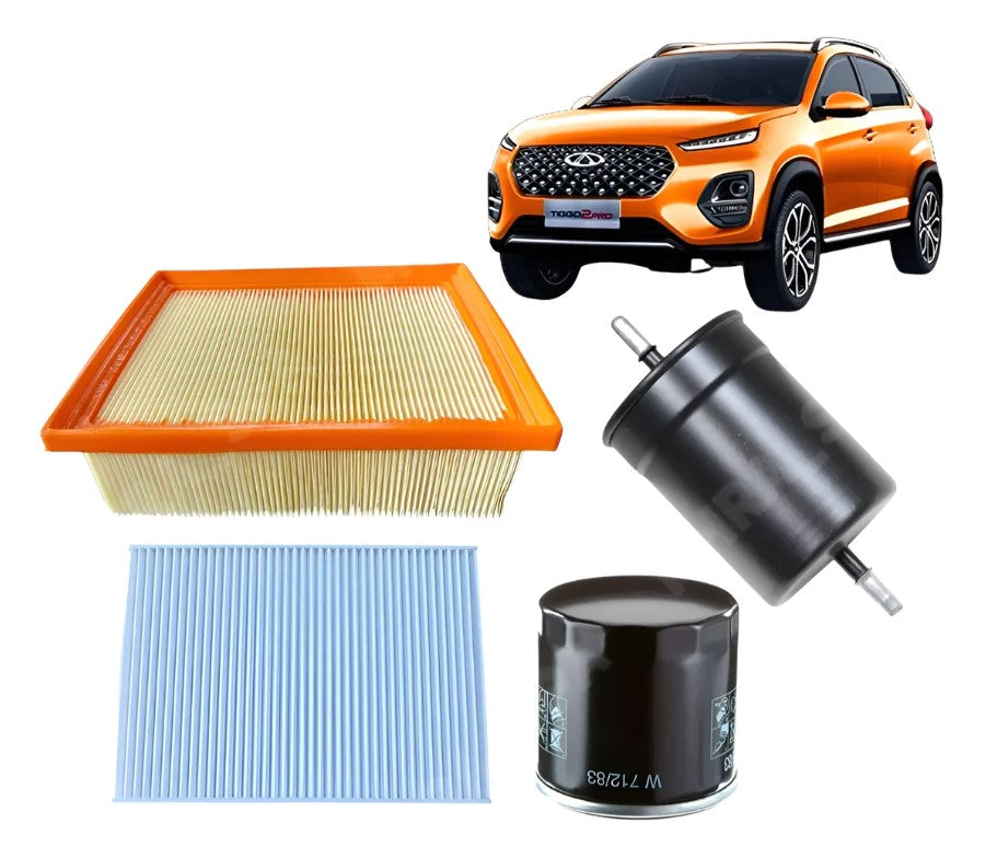 KIT DE FILTROS CHERY TIGGO 2 PRO 1.5 2021-2024