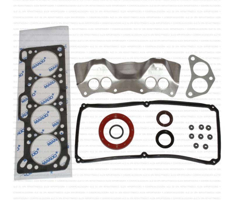 Juego de Empaquetadura de Motor Hyundai Excel 1.5 1992-1994 - Repuestos Alizer