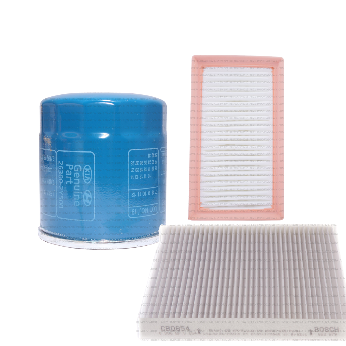 Kit Filtros Aceite Aire Polen Para Kia Rio 4/5 1.4 2017 2022
