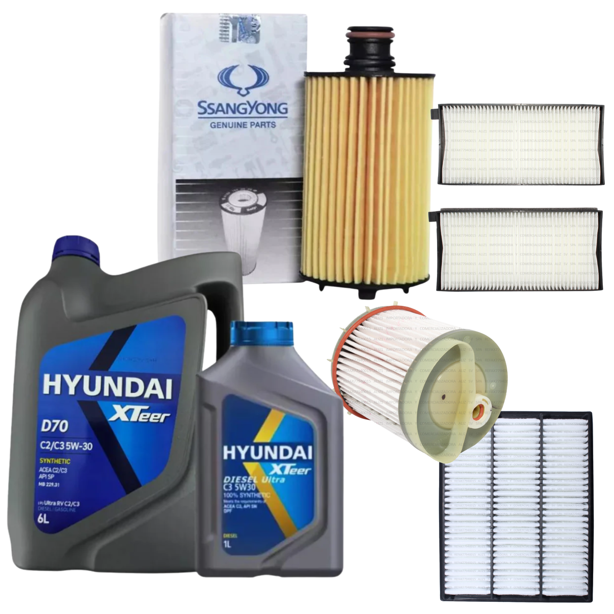 KIT MANTENCION SSANGYONG ACTYON 2012-2019