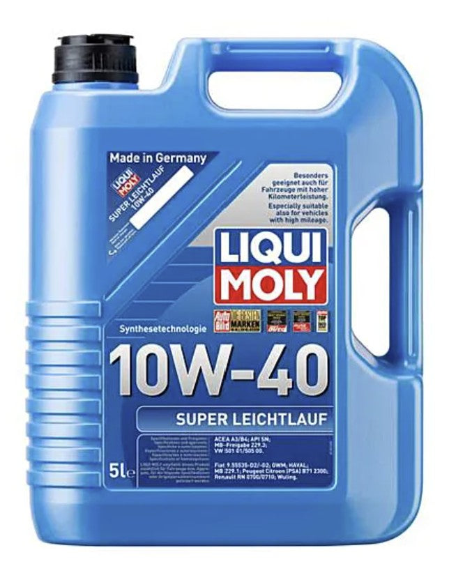 Aceite 10W-40 Liqui Moly Super Leichtlauf SN/CF 5L
