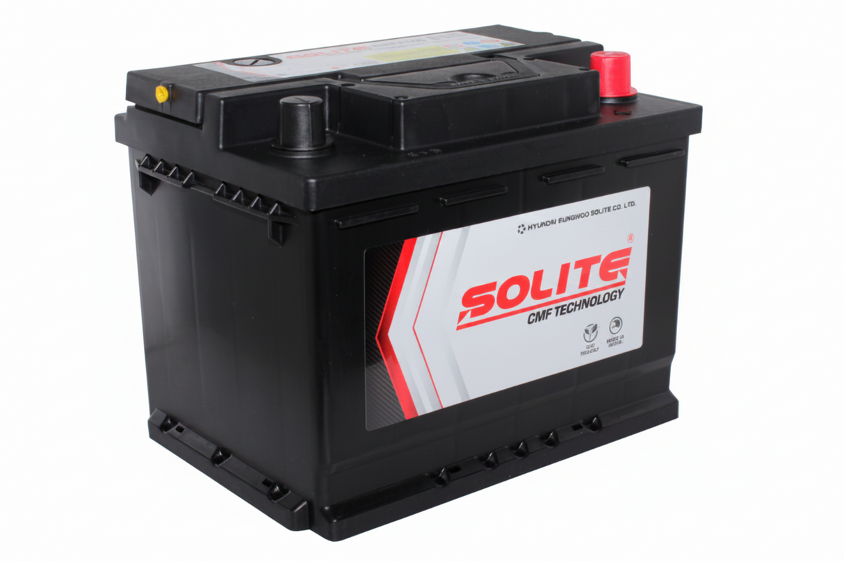 Bateria Solite 55 Ah 55559 480 Cca Largo 24,2 Cm, Ancho 17,3 Cm, Alto 18,8 Cm (-+)