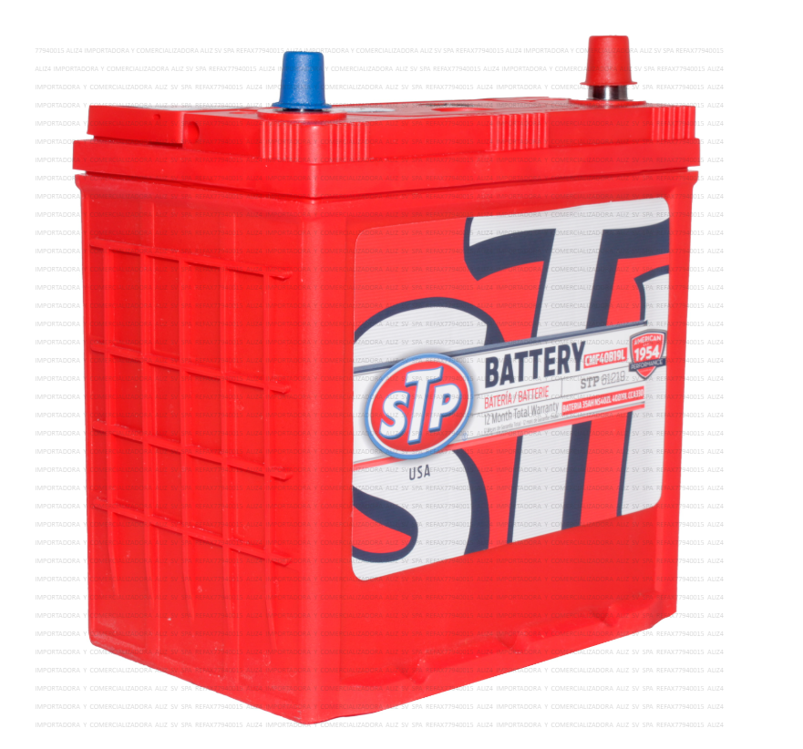 Bateria Stp 35 Ah 40B19L 330 Cca Largo 18,7 Cm, Ancho 12,7 Cm, Alto 21,9 Cm (-+)
