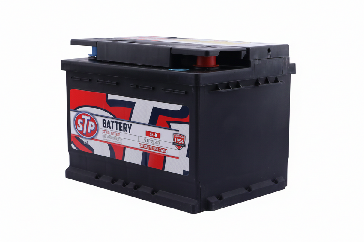 Bateria Stp 55 Ah 55457 340 Cca Largo 24,2 Cm, Ancho 17,4 Cm, Alto 17,4 Cm (-+)