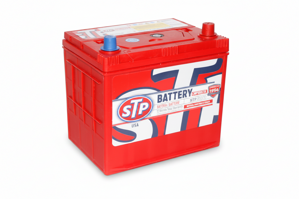 Bateria Stp 60 Ah 55D23L 450 Cca Largo 24,2 Cm, Ancho 17,2 Cm, Alto 21 Cm (-+)