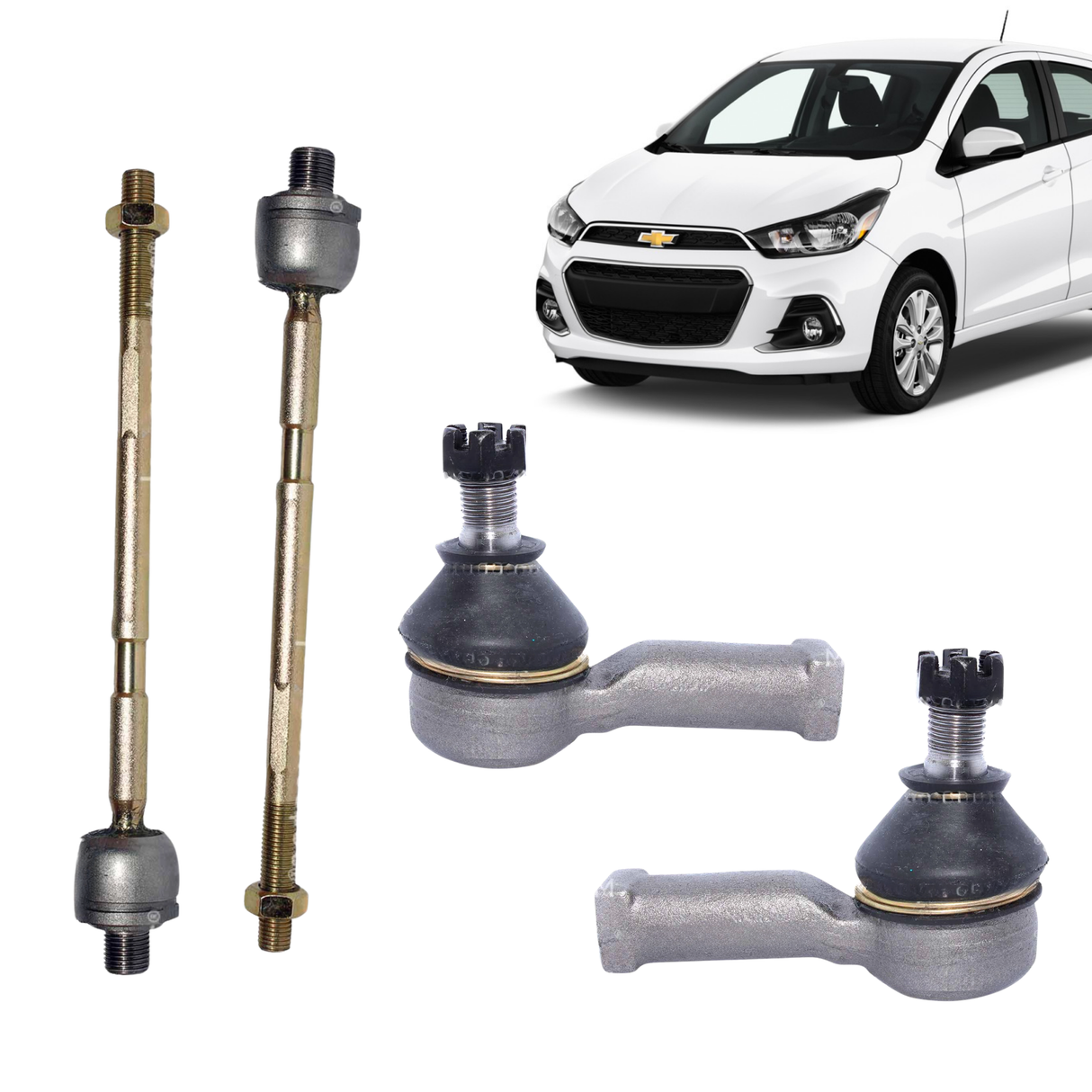 Kit Terminal + Axial Chevrolet Spark 0.8 / 1.0 2004-2016