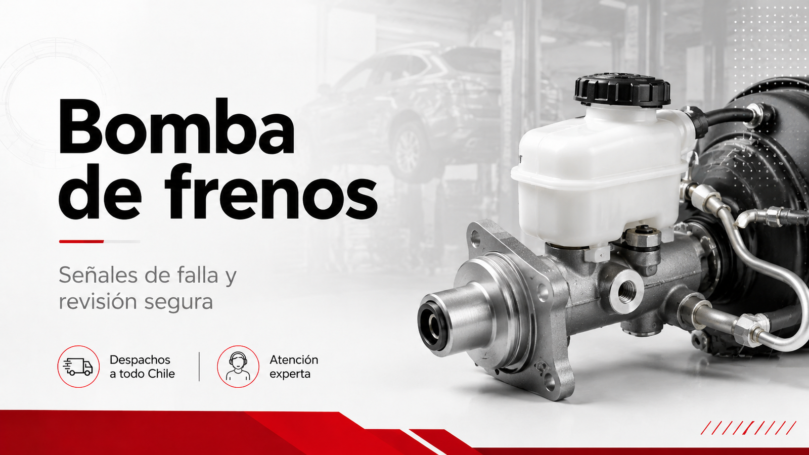 Falla de la bomba de frenos: señales de alerta y prevención