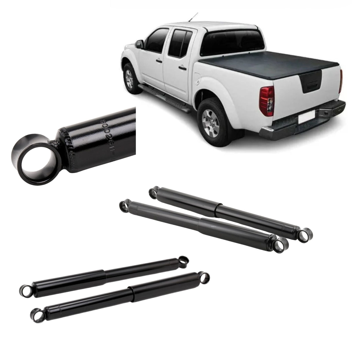 Amortiguador de suspensión Trasero Nissan Terrano 2.4/2.5/2.7 1998-2015