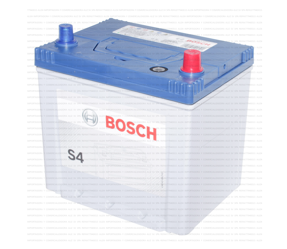 Bateria Bosch 60 Ah 55D23L 500 Cca Largo 23,2 Cm, Ancho 17,4 Cm, Alto 22,5 Cm (-+)