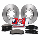 Kit de frenos STP KIT-STP-0033743-015516S: dos discos, pastillas y caja STP