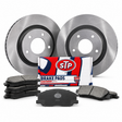 Kit de frenos STP KIT-STP-HF0027P-9973445: dos discos, pastillas y caja STP