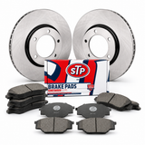 Kit de frenos STP KIT-STP-TY0060P-0016606: dos discos, pastillas y caja STP