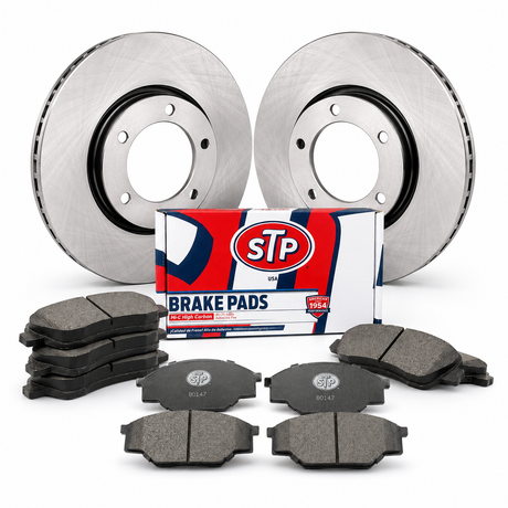 Kit de frenos STP KIT-STP-TY0060P-0016606: dos discos, pastillas y caja STP