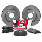 Kit de frenos STP KIT-STP-TY0065P-9973876: dos discos, pastillas y caja STP