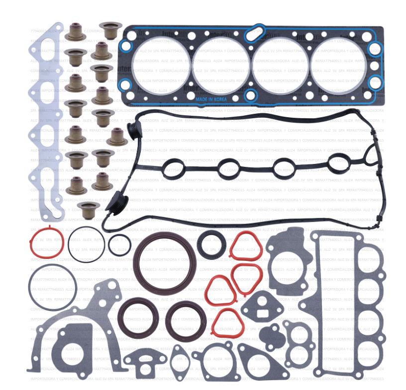 Juego de Empaquetadura de Motor Chevrolet Aveo 1.4 F14D3 Hasta 2006 - Repuestos Alizer