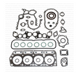 Juego de Empaquetadura de Motor Toyota Hilux-Hiace 1.6-1Y/1.8-2Y/2.0-3Y 1984-1992 - Repuestos Alizer