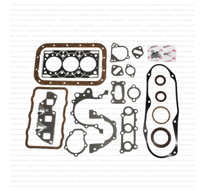Juego de Empaquetadura de Motor Suzuki Maruti 800-F8B 1995-2012 - Repuestos Alizer