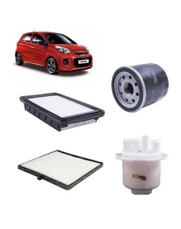 KIT DE FILTROS KIA MORNING 1.0 2011-2023