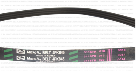 KIT DE CORREA Y ACCESORIO HYUNDAI ACCENT NEW 1.6 2006-2011