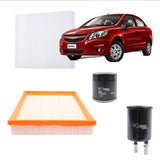 KIT DE FILTROS CHEVROLET SAIL 1.4 2011-2017