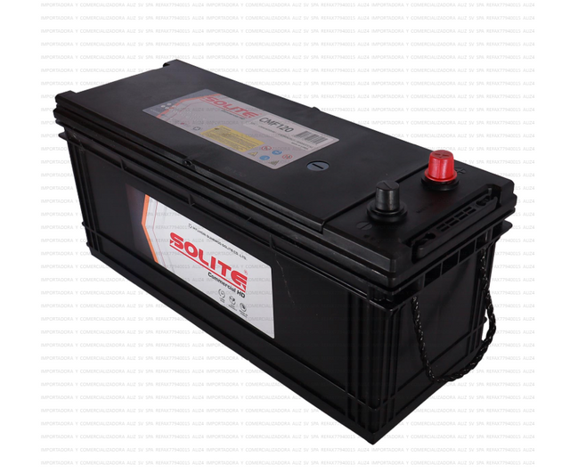 Bateria Solite 120 Ah Cmf120 850 Cca Largo 50,3 Cm, Ancho 18,2 Cm, Alto 23,4 Cm Positivo Arriba Negativo Abajo