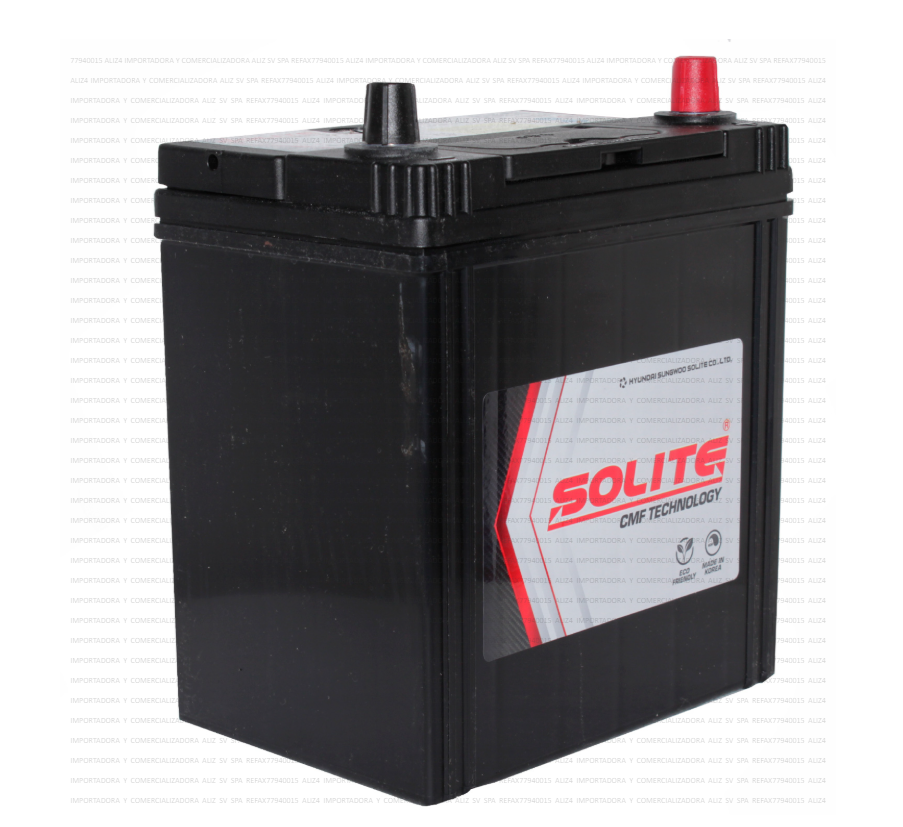 Bateria Solite 35 Ah 40B19L 330 Cca Largo 18,7 Cm, Ancho 12,7 Cm, Alto 21,9 Cm (-+)
