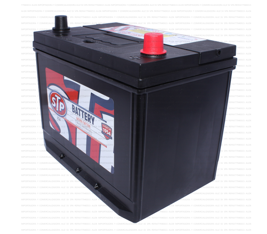 Bateria Stp 70 Ah 80D26L 550 Cca Largo 26 Cm, Ancho 17,5 Cm, Alto 22 Cm (-+)