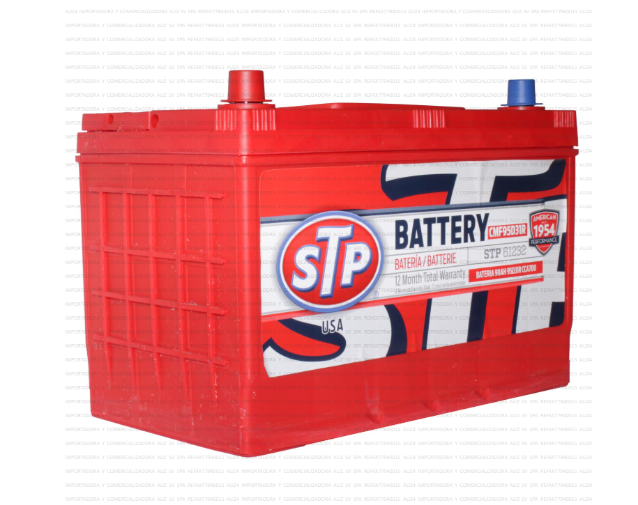 Bateria Stp 90 Ah 95D31R 700 Cca Largo 30,1 Cm, Ancho 17,2 Cm, Alto 22 Cm (+-)