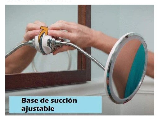 Espejo Led Flexible y Ajustable