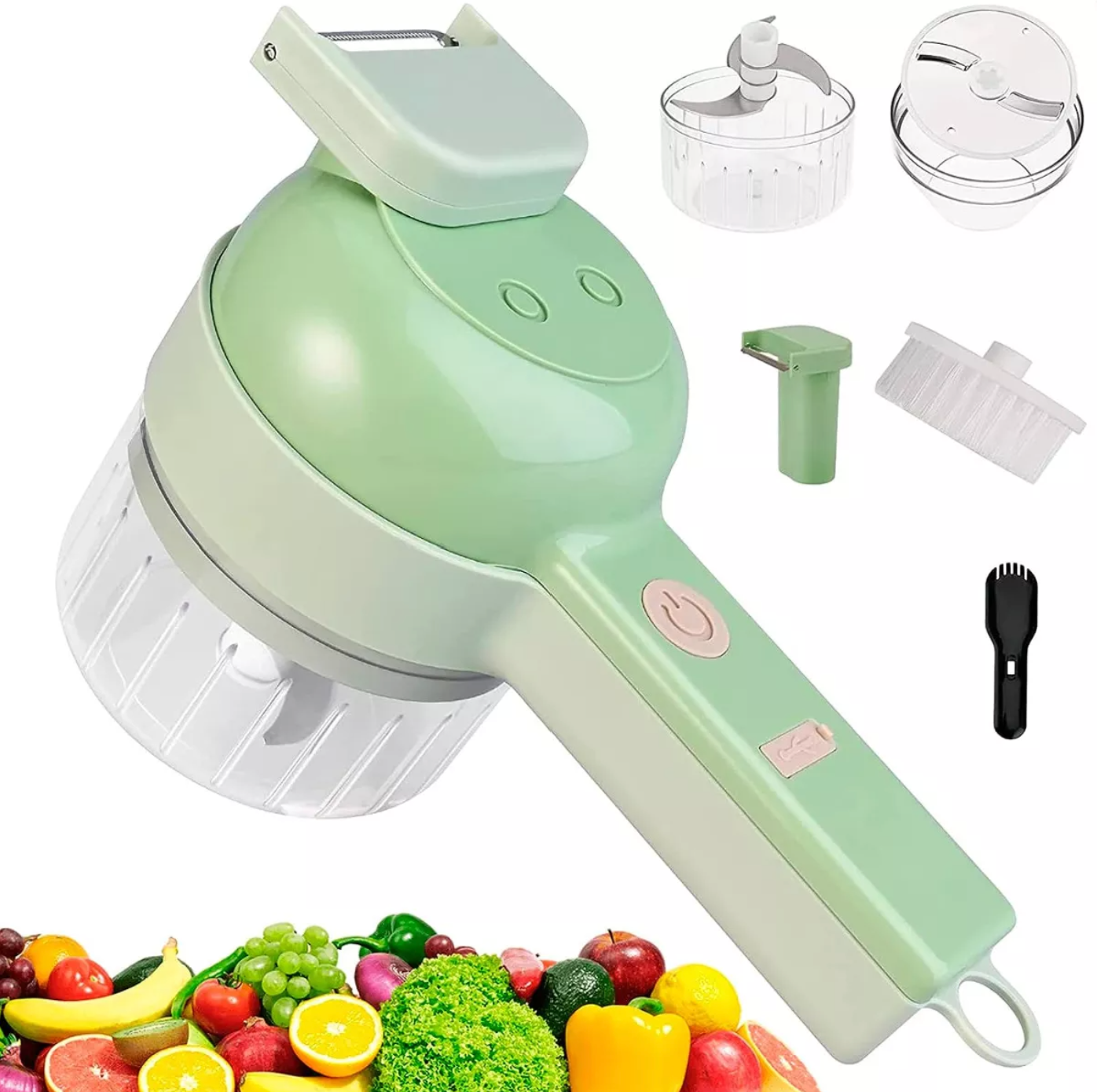 Cortador de verduras eléctrico multifunc